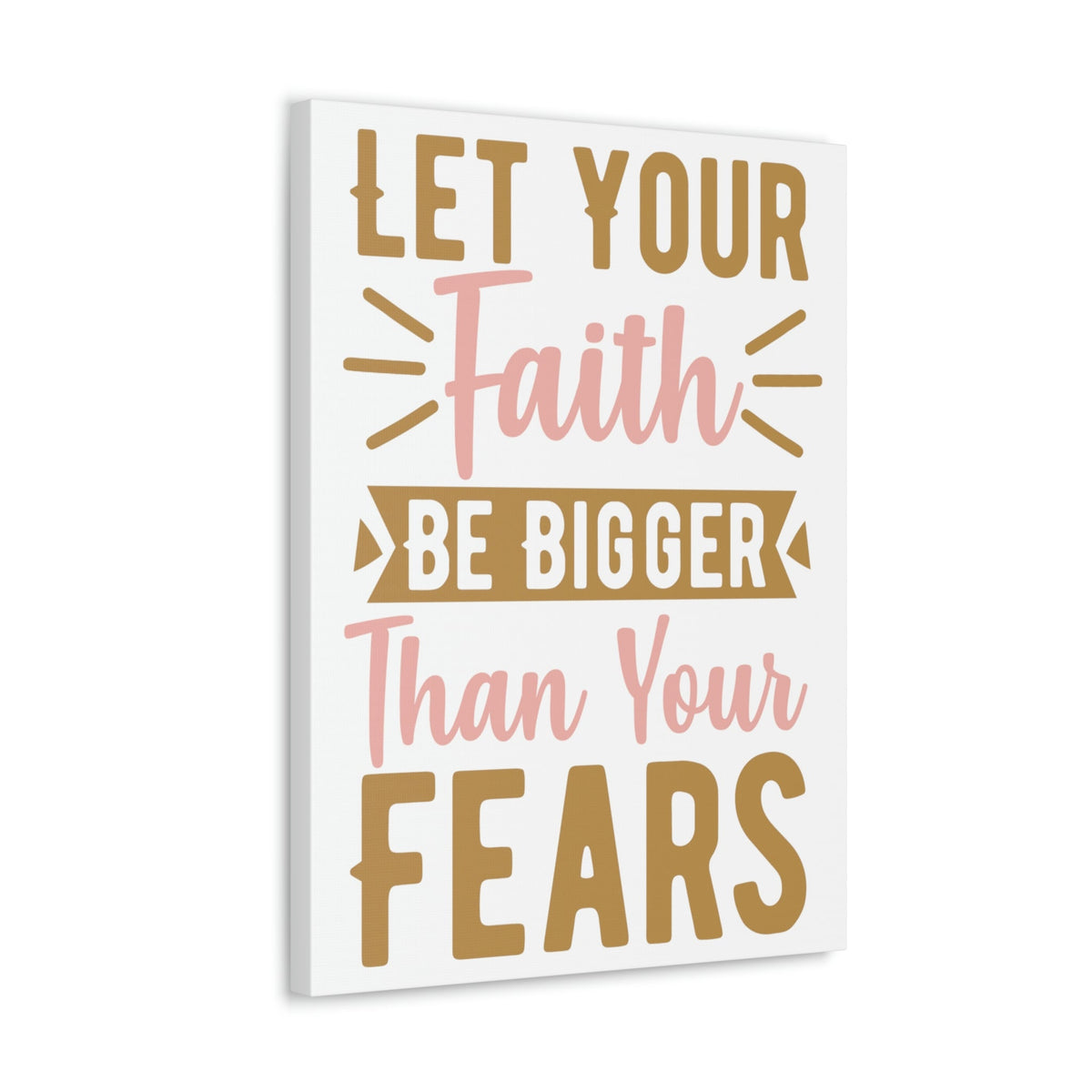 Scripture Walls Faith Christian Hebrews 13:6 Wall Art Print Ready to Hang Unframed-Express Your Love Gifts