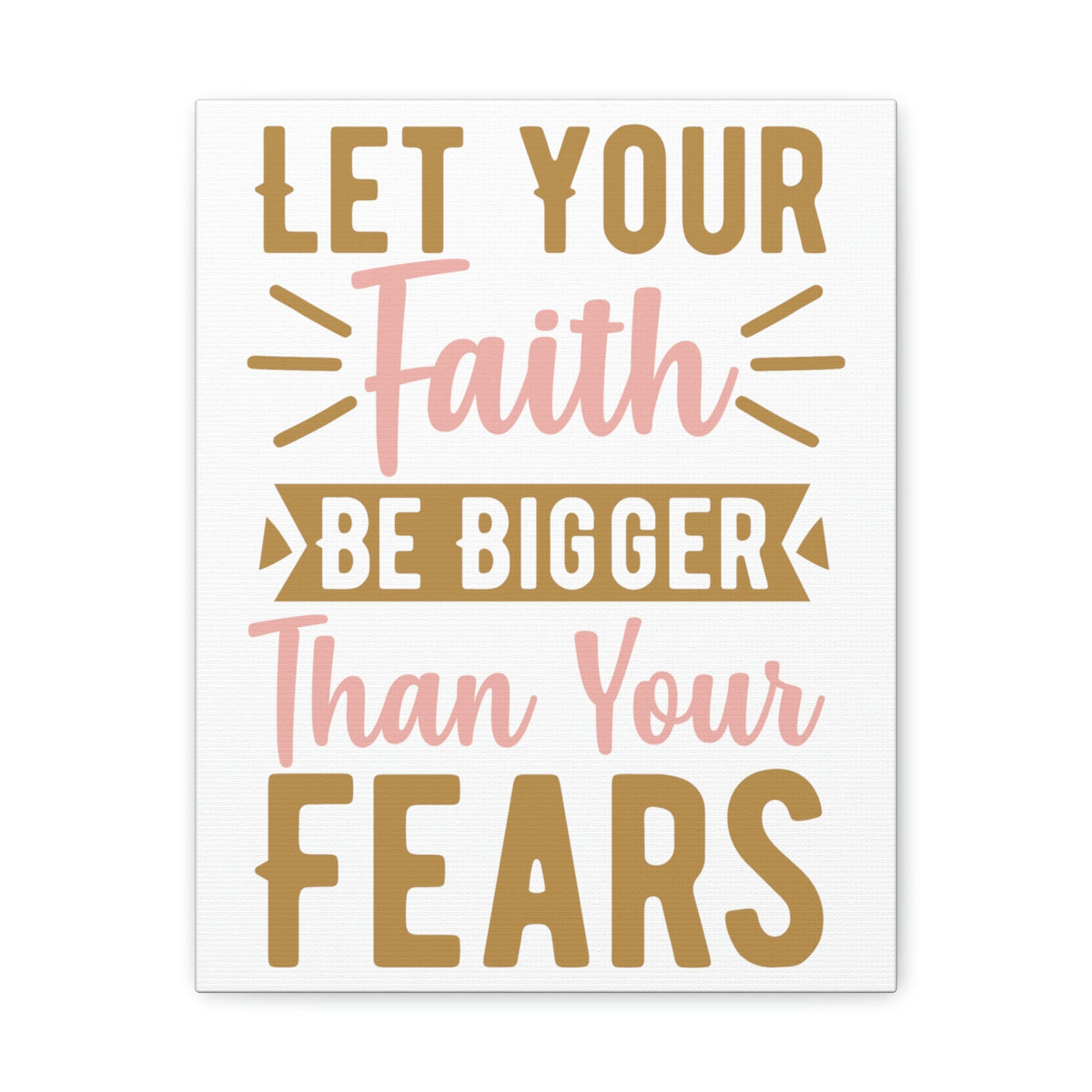 Scripture Walls Faith Christian Hebrews 13:6 Wall Art Print Ready to Hang Unframed-Express Your Love Gifts