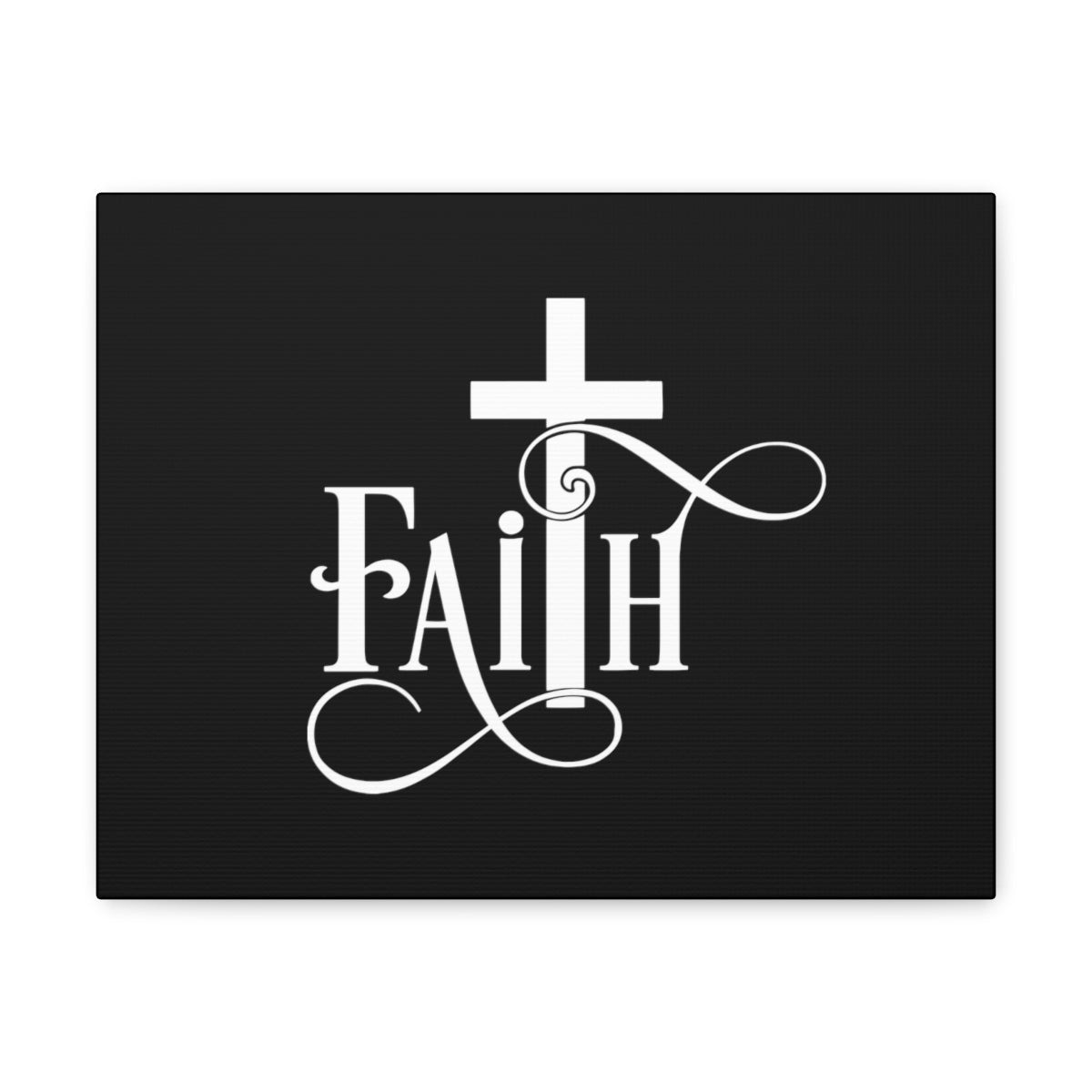 Scripture Walls Faith Cross 2 Corinthians 5:7 Christian Wall Art Bible Verse Print Ready to Hang Unframed-Express Your Love Gifts