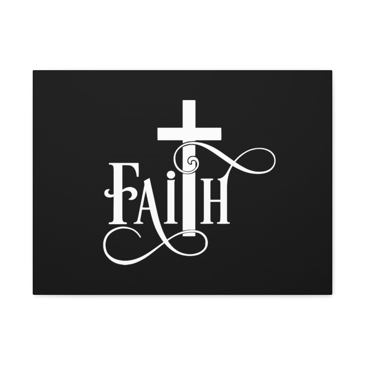 Scripture Walls Faith Cross 2 Corinthians 5:7 Christian Wall Art Bible Verse Print Ready to Hang Unframed-Express Your Love Gifts