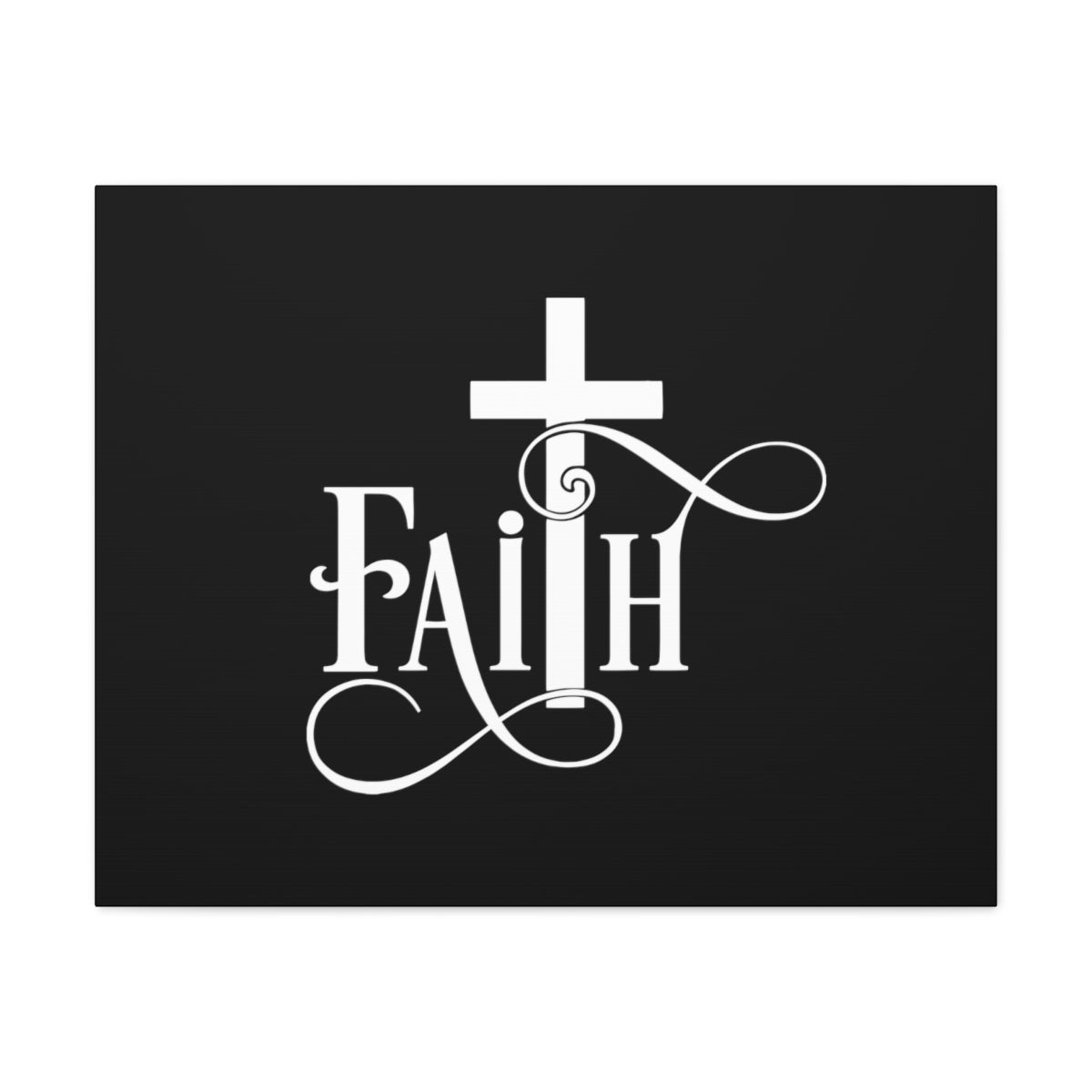 Scripture Walls Faith Cross 2 Corinthians 5:7 Christian Wall Art Bible Verse Print Ready to Hang Unframed-Express Your Love Gifts