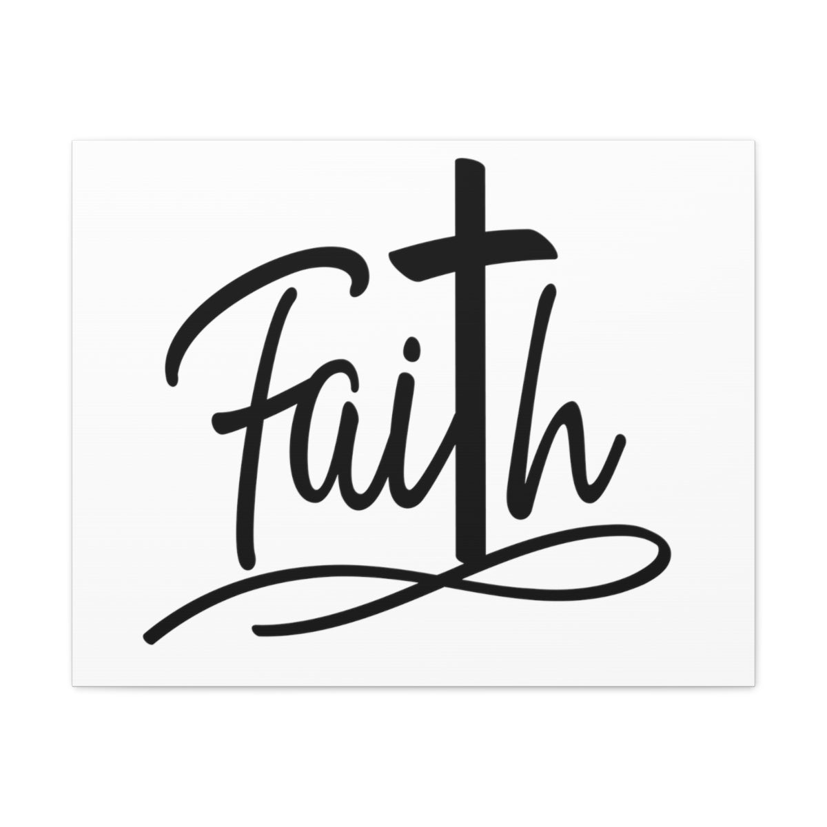 Scripture Walls Faith Cross Hebrews 11:6 Christian Wall Art Print Ready to Hang Unframed-Express Your Love Gifts