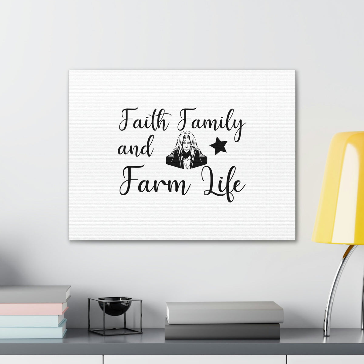 Scripture Walls Faith, Family And Farm Life Exodus 20:12 Christian Wall Art Bible Verse Print Ready to Hang Unframed-Express Your Love Gifts