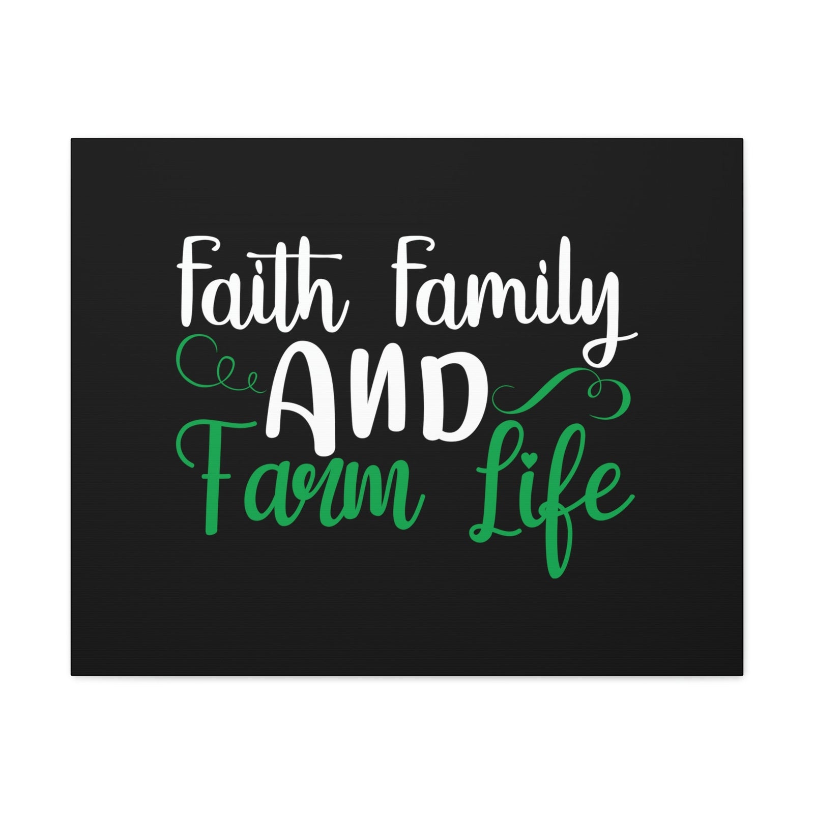 Scripture Walls Faith Family And Farm Life Exodus 20:12 Green Christian Wall Art Bible Verse Print Ready to Hang Unframed-Express Your Love Gifts