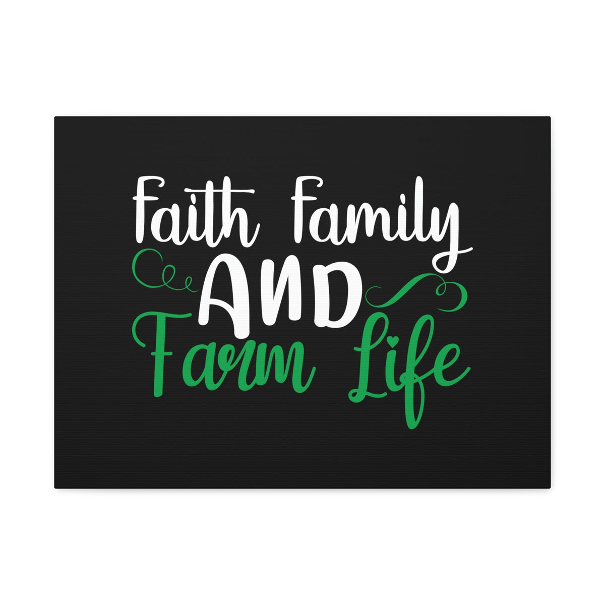 Scripture Walls Faith Family And Farm Life Exodus 20:12 Green Christian Wall Art Bible Verse Print Ready to Hang Unframed-Express Your Love Gifts