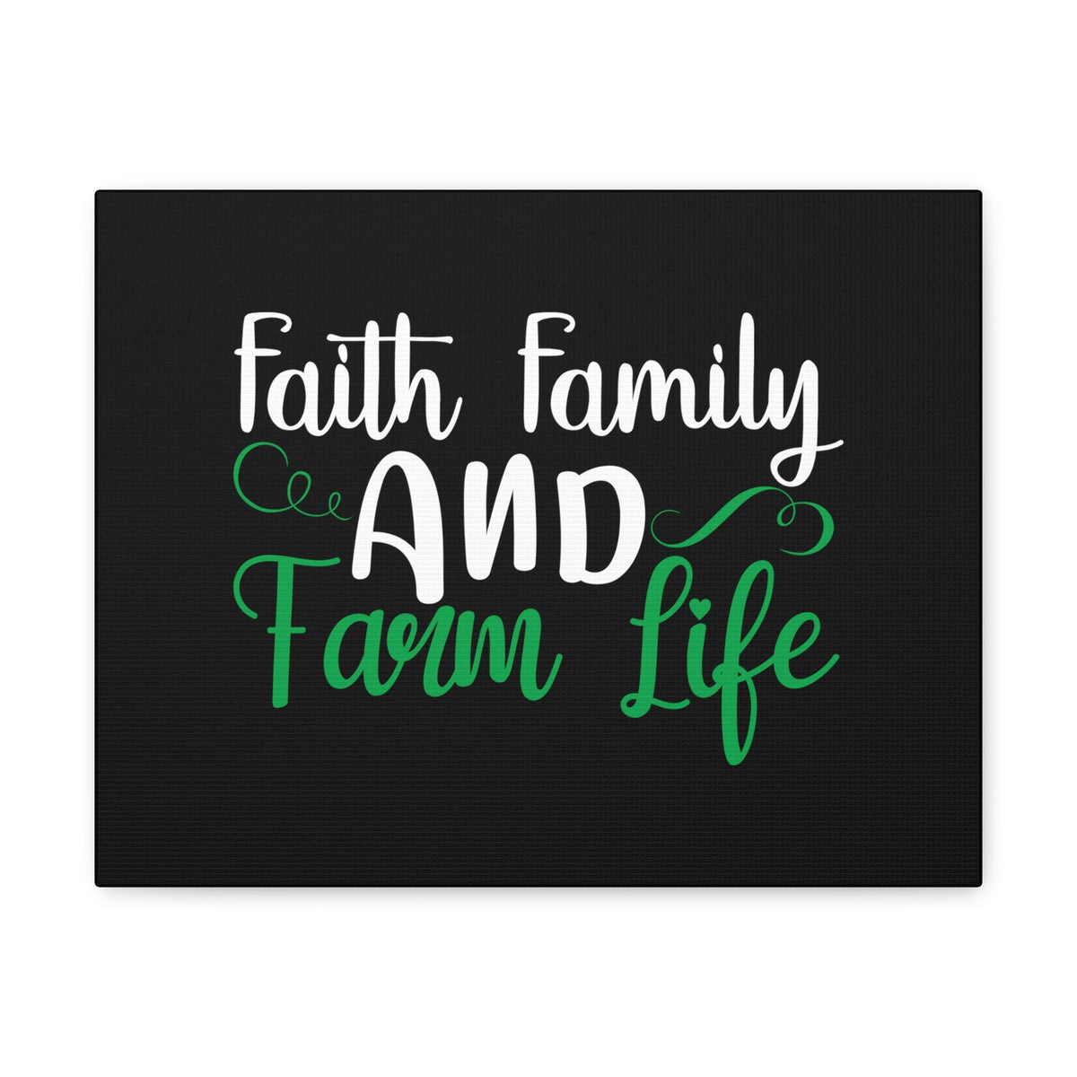 Scripture Walls Faith Family And Farm Life Exodus 20:12 Green Christian Wall Art Bible Verse Print Ready to Hang Unframed-Express Your Love Gifts