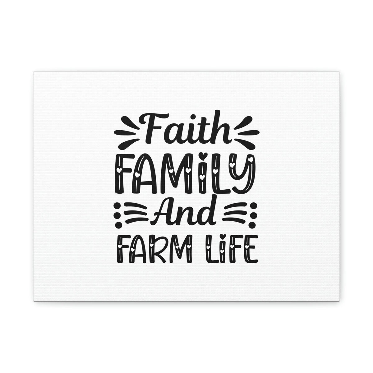 Scripture Walls Faith, Family, And Farm Life Exodus 20:12 Hearts Christian Wall Art Bible Verse Print Ready to Hang Unframed-Express Your Love Gifts