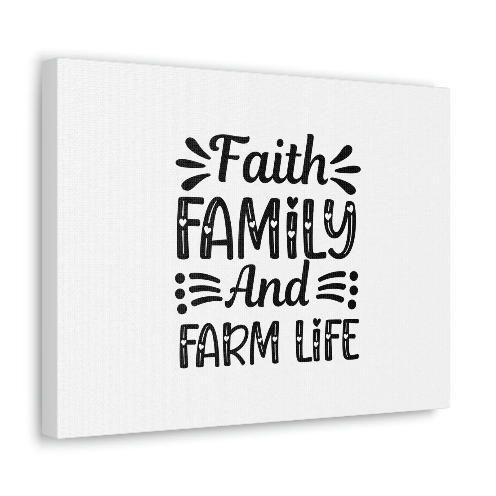 Scripture Walls Faith, Family, And Farm Life Exodus 20:12 Hearts Christian Wall Art Bible Verse Print Ready to Hang Unframed-Express Your Love Gifts