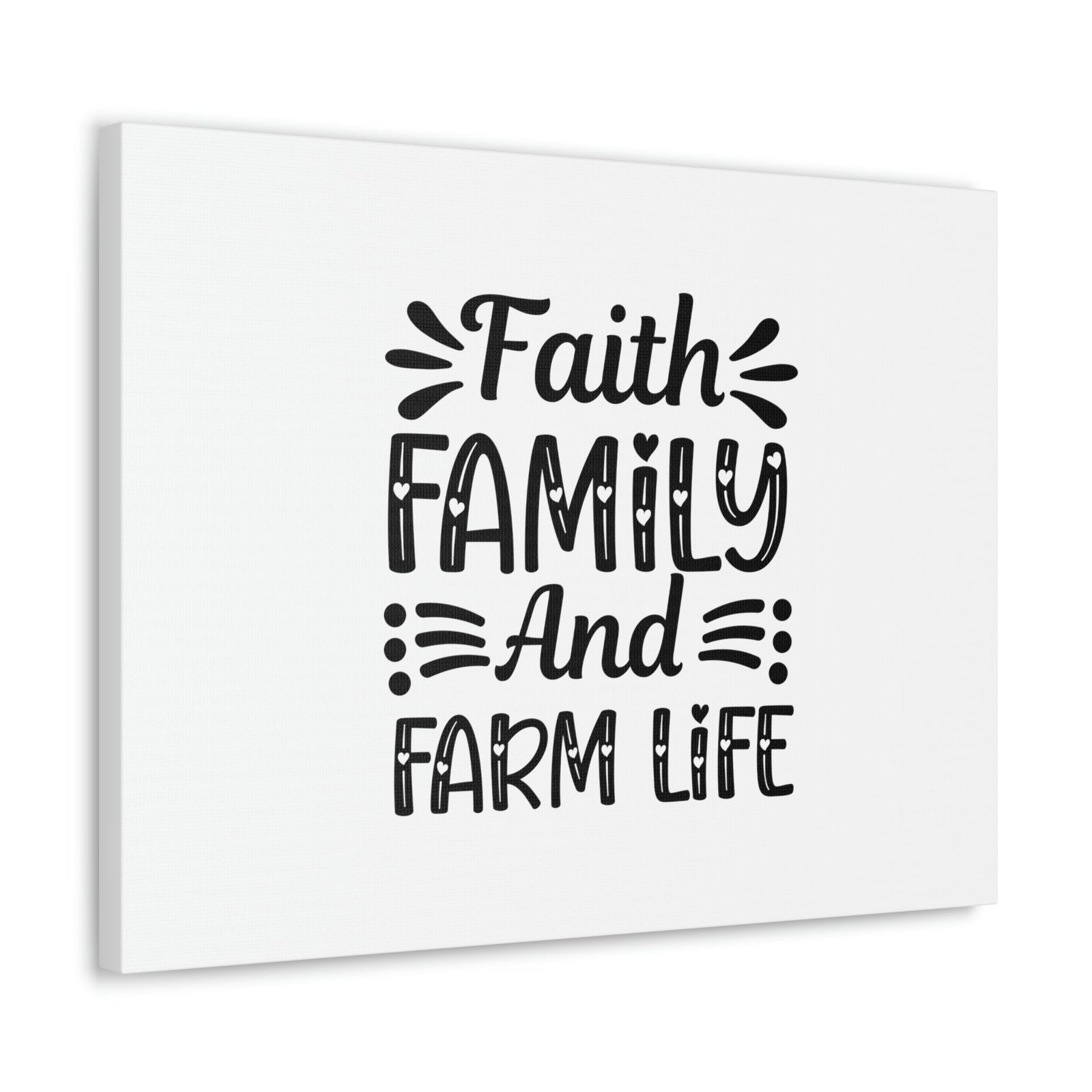 Scripture Walls Faith, Family, And Farm Life Exodus 20:12 Hearts Christian Wall Art Bible Verse Print Ready to Hang Unframed-Express Your Love Gifts