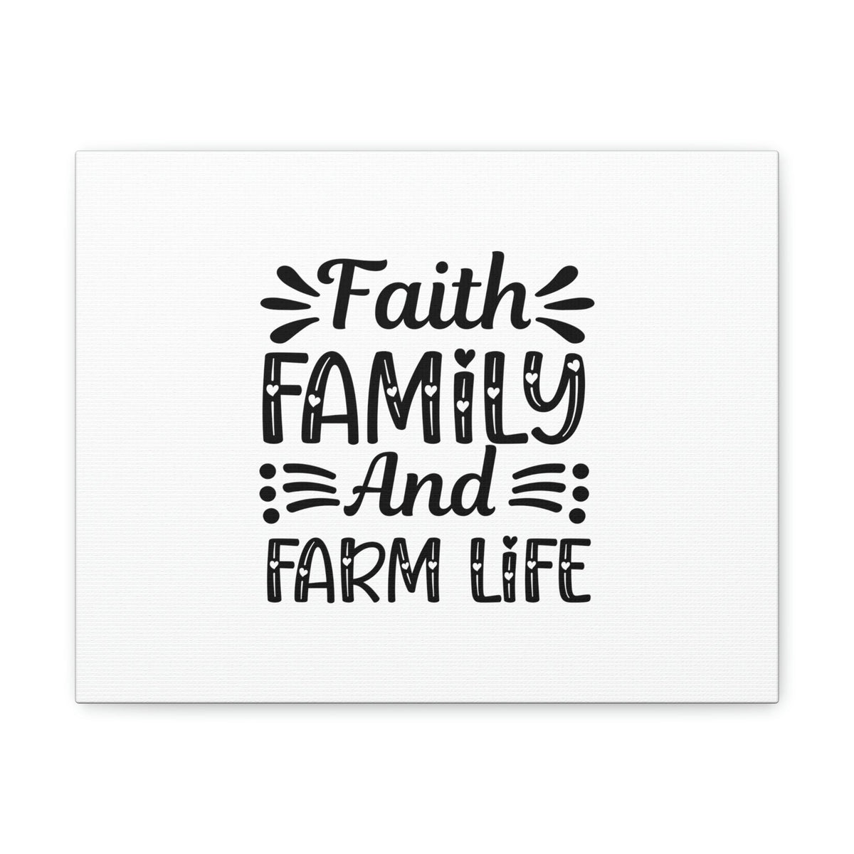 Scripture Walls Faith, Family, And Farm Life Exodus 20:12 Hearts Christian Wall Art Bible Verse Print Ready to Hang Unframed-Express Your Love Gifts