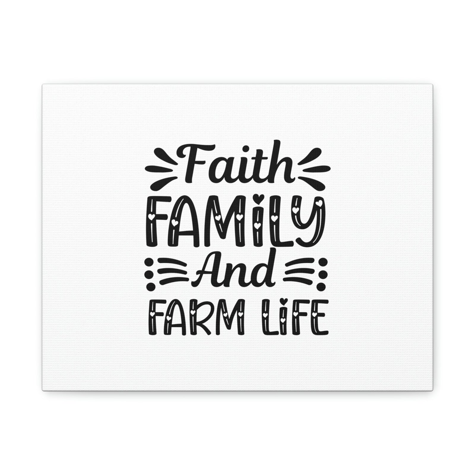 Scripture Walls Faith, Family, And Farm Life Exodus 20:12 Hearts Christian Wall Art Bible Verse Print Ready to Hang Unframed-Express Your Love Gifts