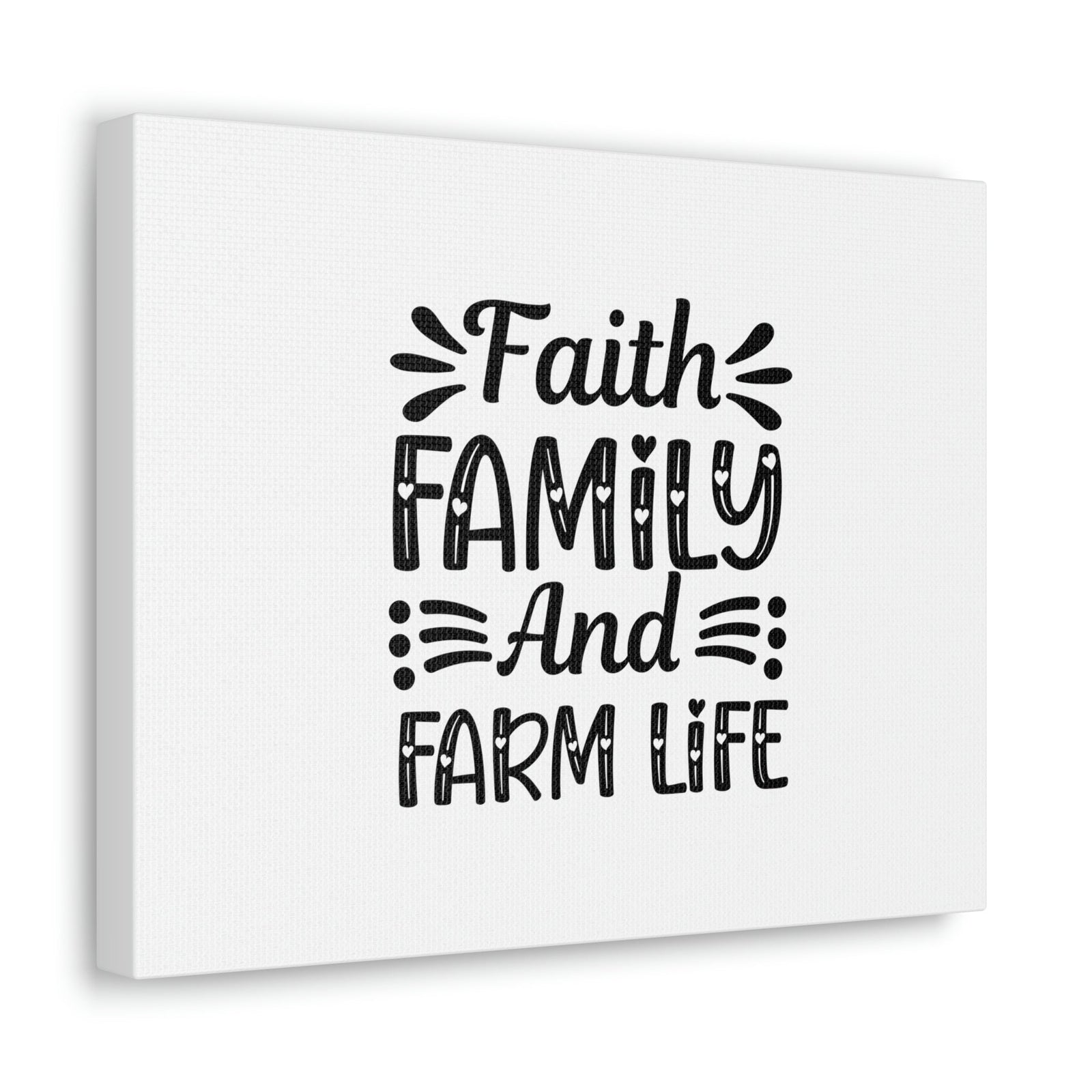 Scripture Walls Faith, Family, And Farm Life Exodus 20:12 Hearts Christian Wall Art Bible Verse Print Ready to Hang Unframed-Express Your Love Gifts