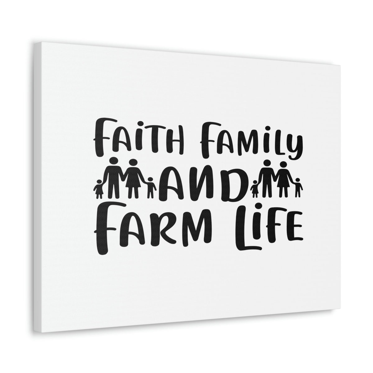 Scripture Walls Faith Family And Farm Life Exodus 20:12 People Christian Wall Art Bible Verse Print Ready to Hang Unframed-Express Your Love Gifts