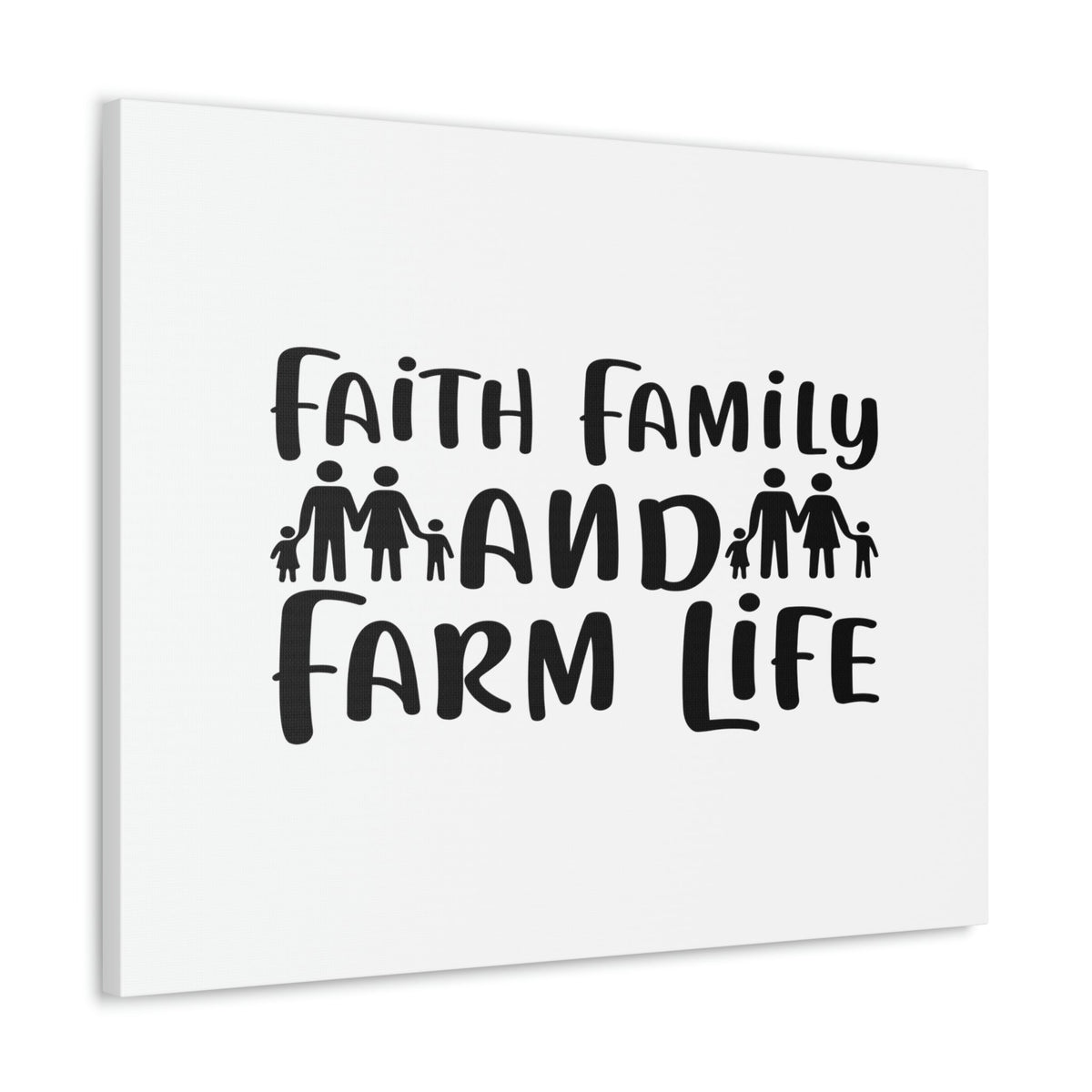 Scripture Walls Faith Family And Farm Life Exodus 20:12 People Christian Wall Art Bible Verse Print Ready to Hang Unframed-Express Your Love Gifts