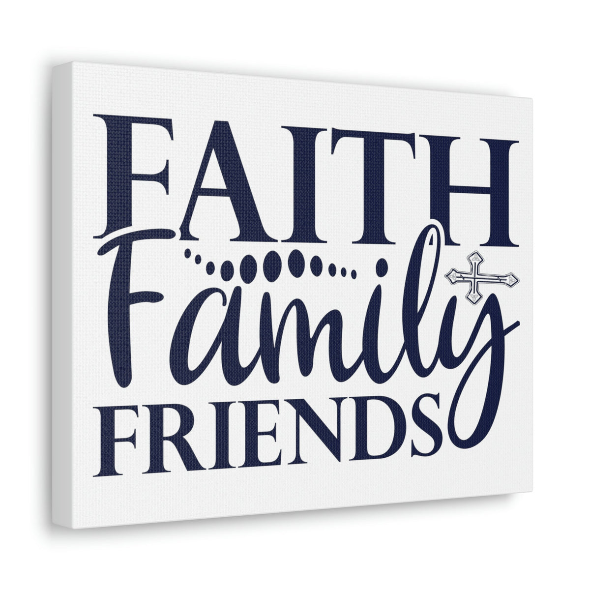 Scripture Walls Faith, Family, Friends Matthew 12:50 Christian Wall Art Print Ready to Hang Unframed-Express Your Love Gifts