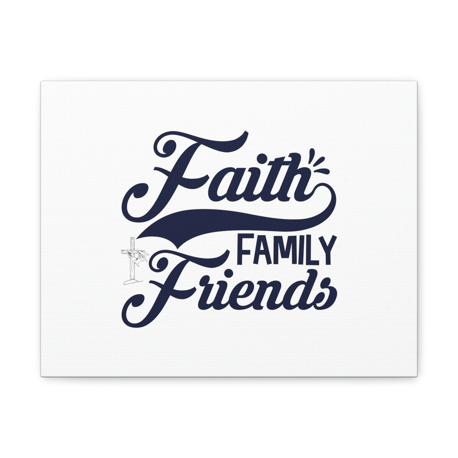 Scripture Walls Faith Family Friends Proverbs 27:17 Blue Swish Christian Wall Art Bible Verse Print Ready to Hang Unframed-Express Your Love Gifts