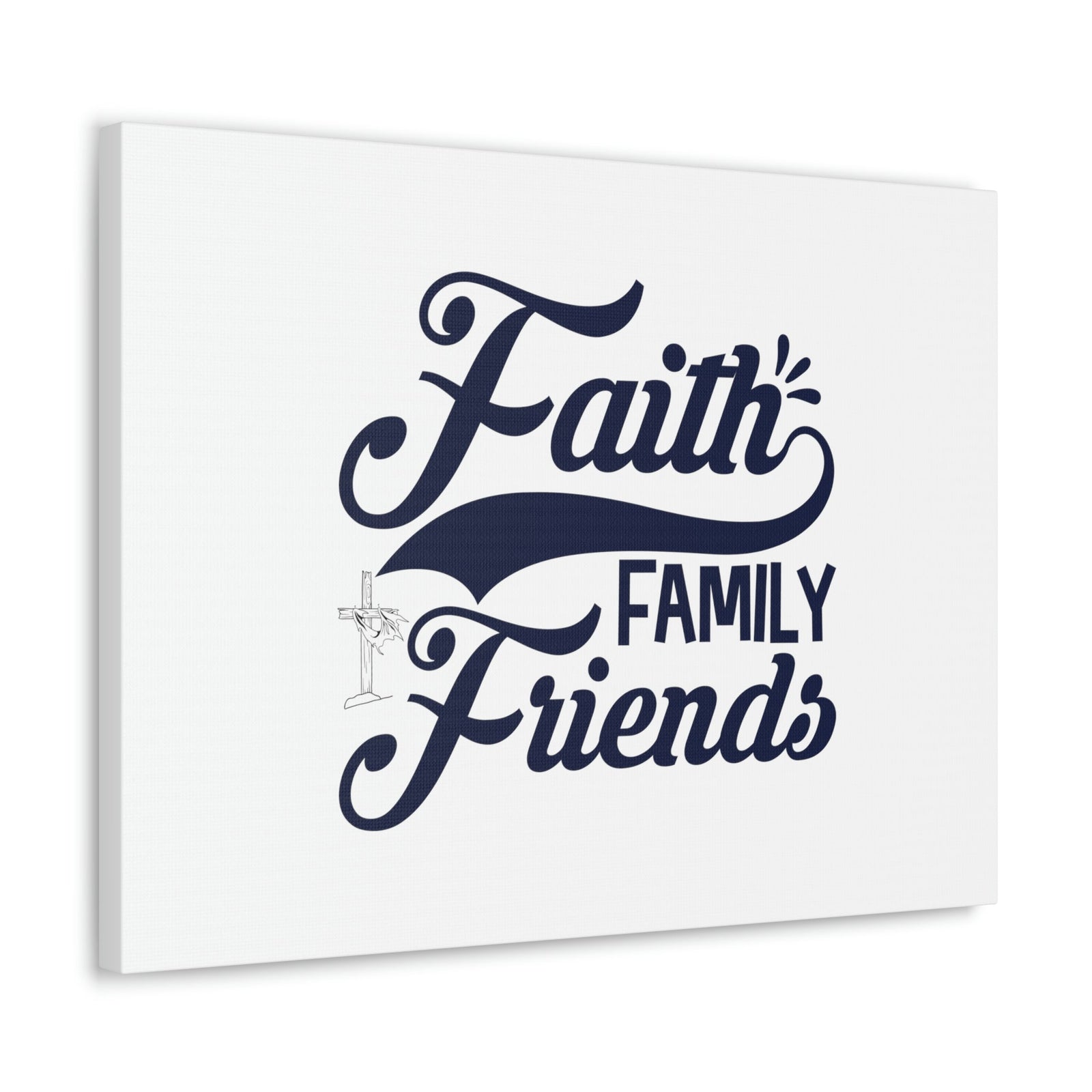 Scripture Walls Faith Family Friends Proverbs 27:17 Blue Swish Christian Wall Art Bible Verse Print Ready to Hang Unframed-Express Your Love Gifts