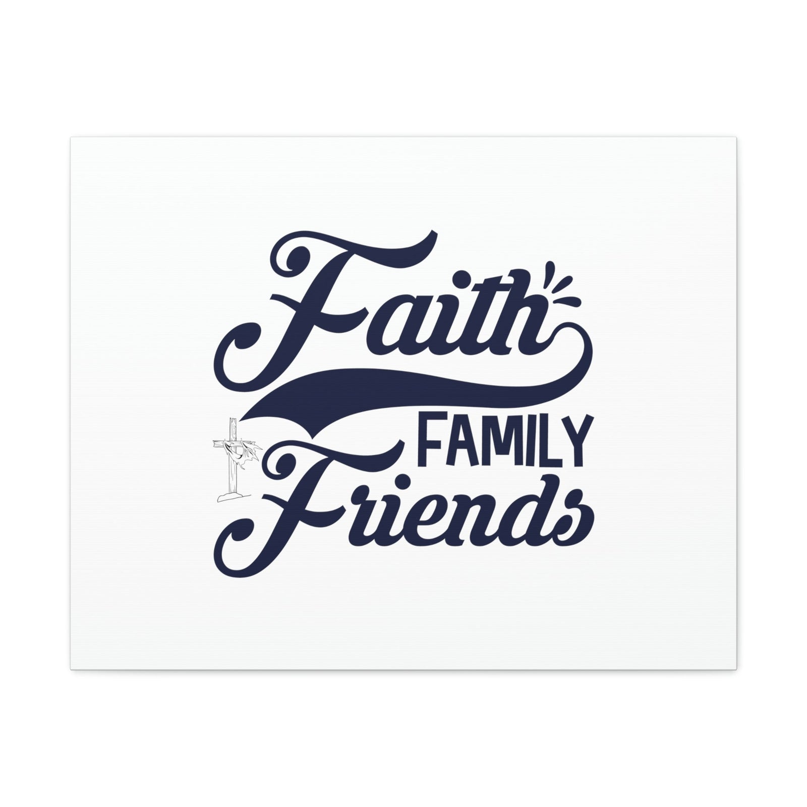 Scripture Walls Faith Family Friends Proverbs 27:17 Blue Swish Christian Wall Art Bible Verse Print Ready to Hang Unframed-Express Your Love Gifts
