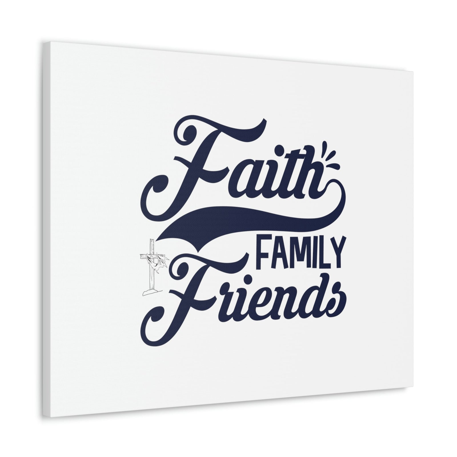 Scripture Walls Faith Family Friends Proverbs 27:17 Blue Swish Christian Wall Art Bible Verse Print Ready to Hang Unframed-Express Your Love Gifts