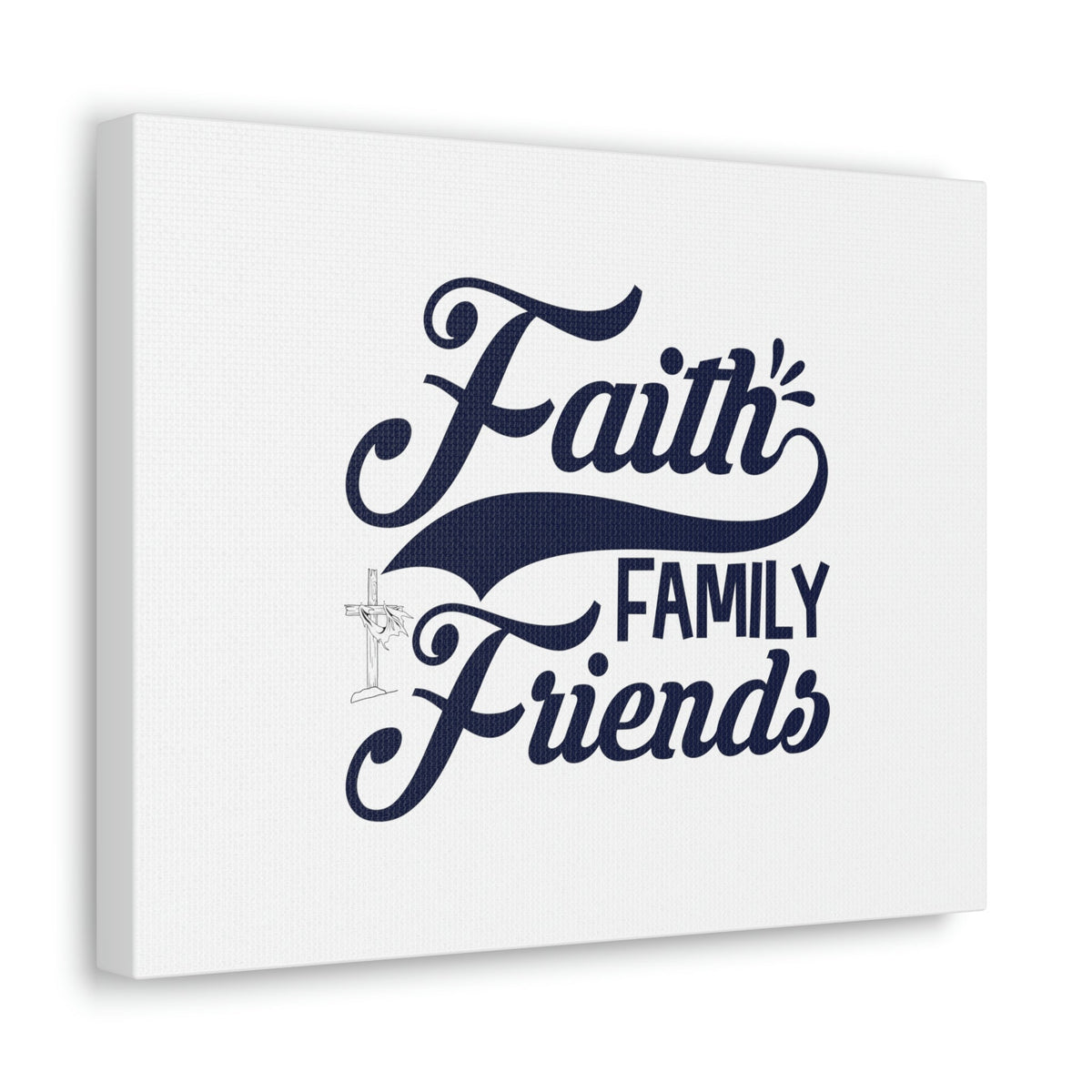 Scripture Walls Faith Family Friends Proverbs 27:17 Blue Swish Christian Wall Art Bible Verse Print Ready to Hang Unframed-Express Your Love Gifts