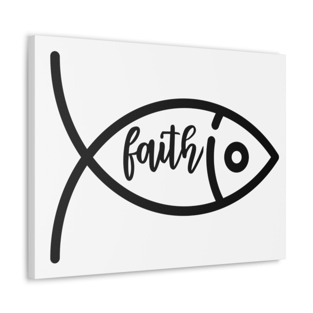 Scripture Walls Faith Fish Luke 8:22-25 hristian Wall Art Print Ready to Hang Unframed-Express Your Love Gifts