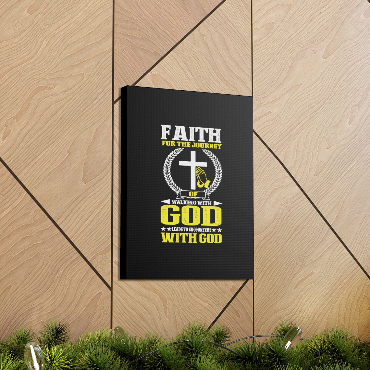 Scripture Walls Faith For The Journey Ephesians 2:10 Christian Wall Art Bible Verse Print Ready to Hang Unframed-Express Your Love Gifts