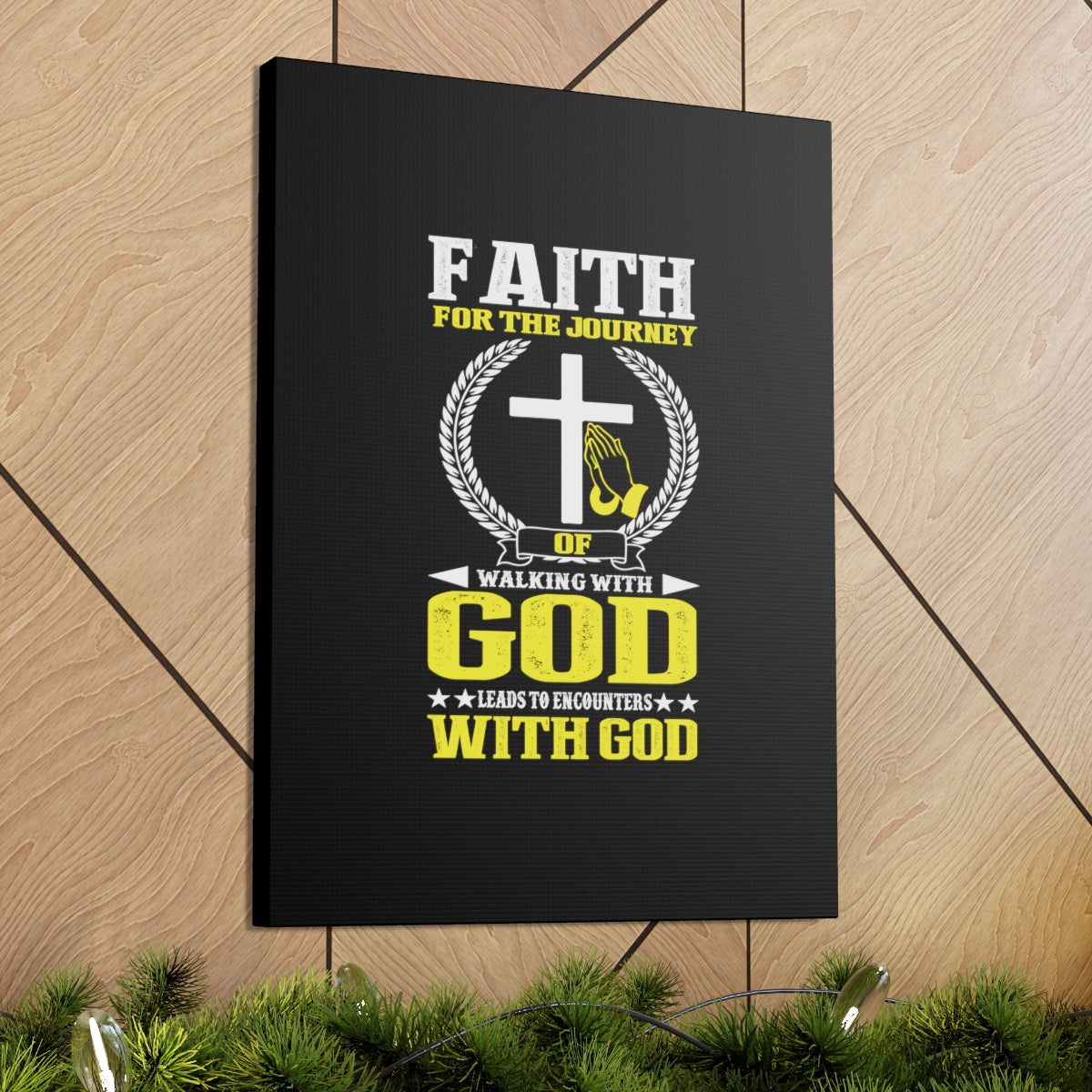Scripture Walls Faith For The Journey Ephesians 2:10 Christian Wall Art Bible Verse Print Ready to Hang Unframed-Express Your Love Gifts