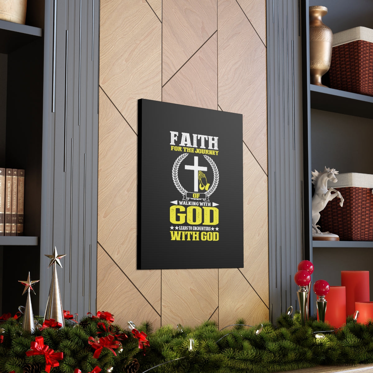 Scripture Walls Faith For The Journey Ephesians 2:10 Christian Wall Art Bible Verse Print Ready to Hang Unframed-Express Your Love Gifts