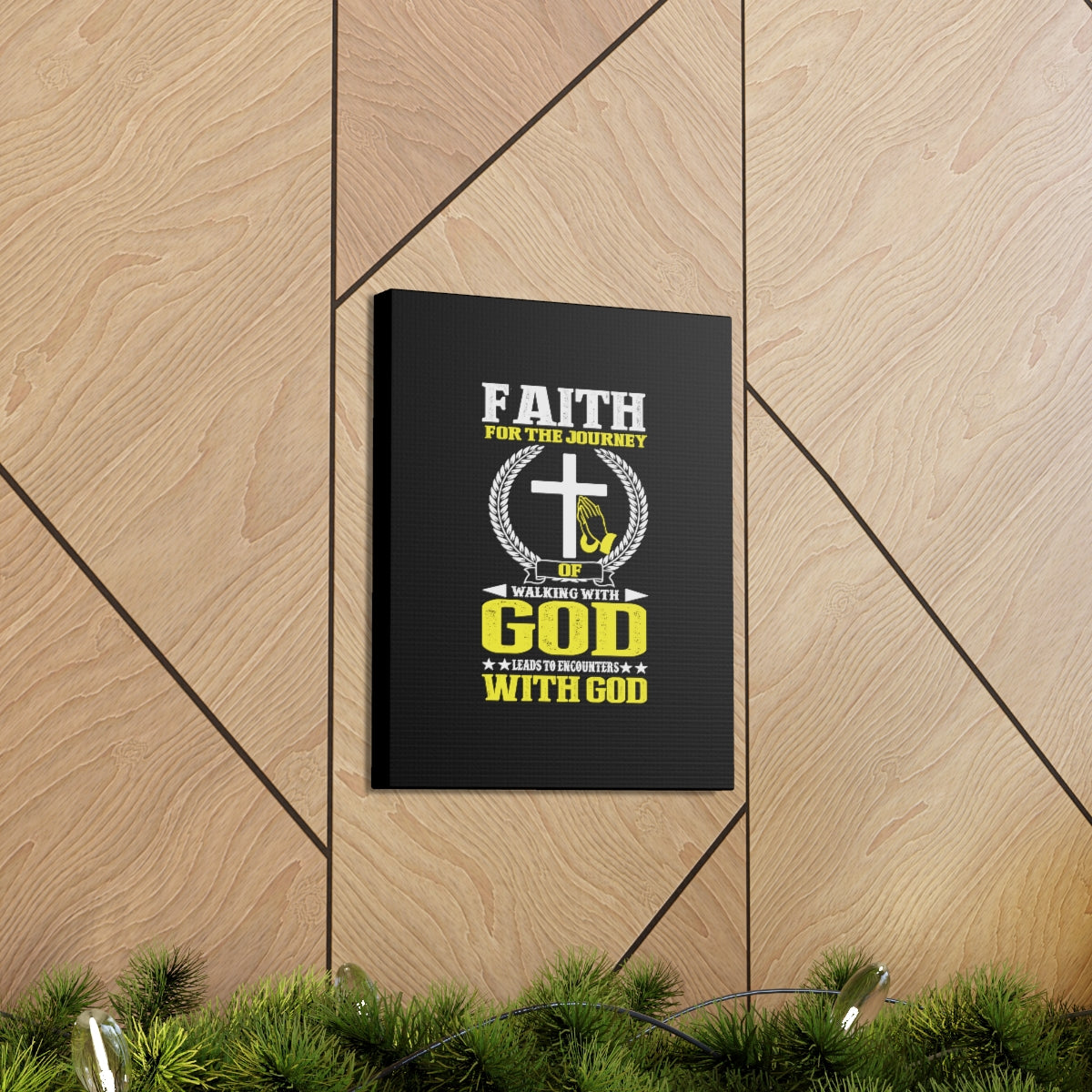 Scripture Walls Faith For The Journey Ephesians 2:10 Christian Wall Art Bible Verse Print Ready to Hang Unframed-Express Your Love Gifts