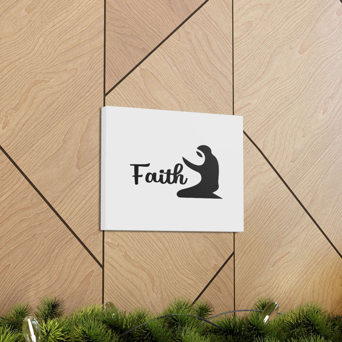 Scripture Walls Faith Hebrews 11:1 Plain Christian Wall Art Bible Verse Print Ready to Hang Unframed-Express Your Love Gifts