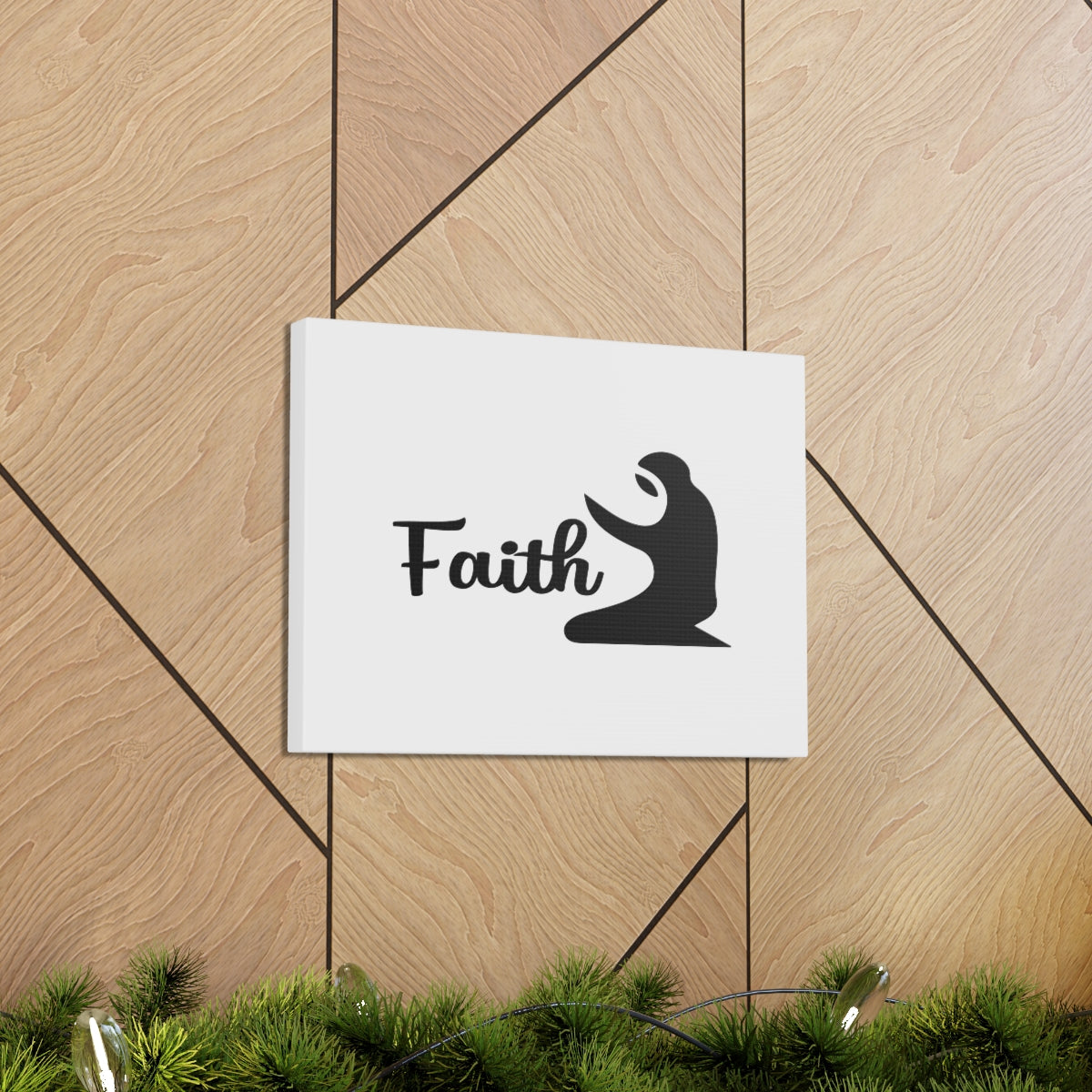 Scripture Walls Faith Hebrews 11:1 Plain Christian Wall Art Bible Verse Print Ready to Hang Unframed-Express Your Love Gifts