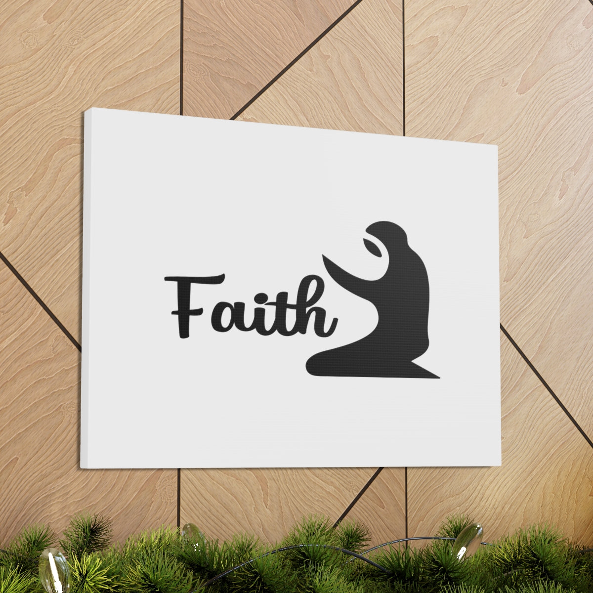 Scripture Walls Faith Hebrews 11:1 Plain Christian Wall Art Bible Verse Print Ready to Hang Unframed-Express Your Love Gifts