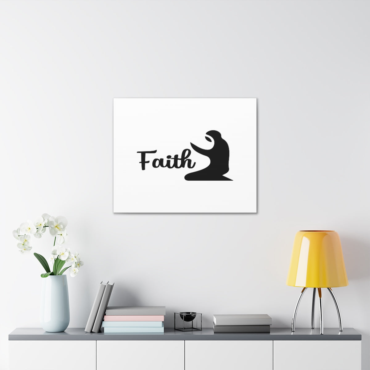 Scripture Walls Faith Hebrews 11:1 Plain Christian Wall Art Bible Verse Print Ready to Hang Unframed-Express Your Love Gifts
