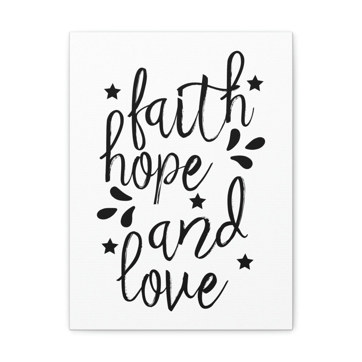 Scripture Walls Faith Hope And Love 1 Corinthians 13:7 Christian Wall Art Print Ready to Hang Unframed-Express Your Love Gifts