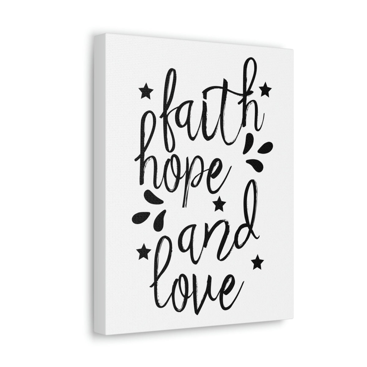 Scripture Walls Faith Hope And Love 1 Corinthians 13:7 Christian Wall Art Print Ready to Hang Unframed-Express Your Love Gifts