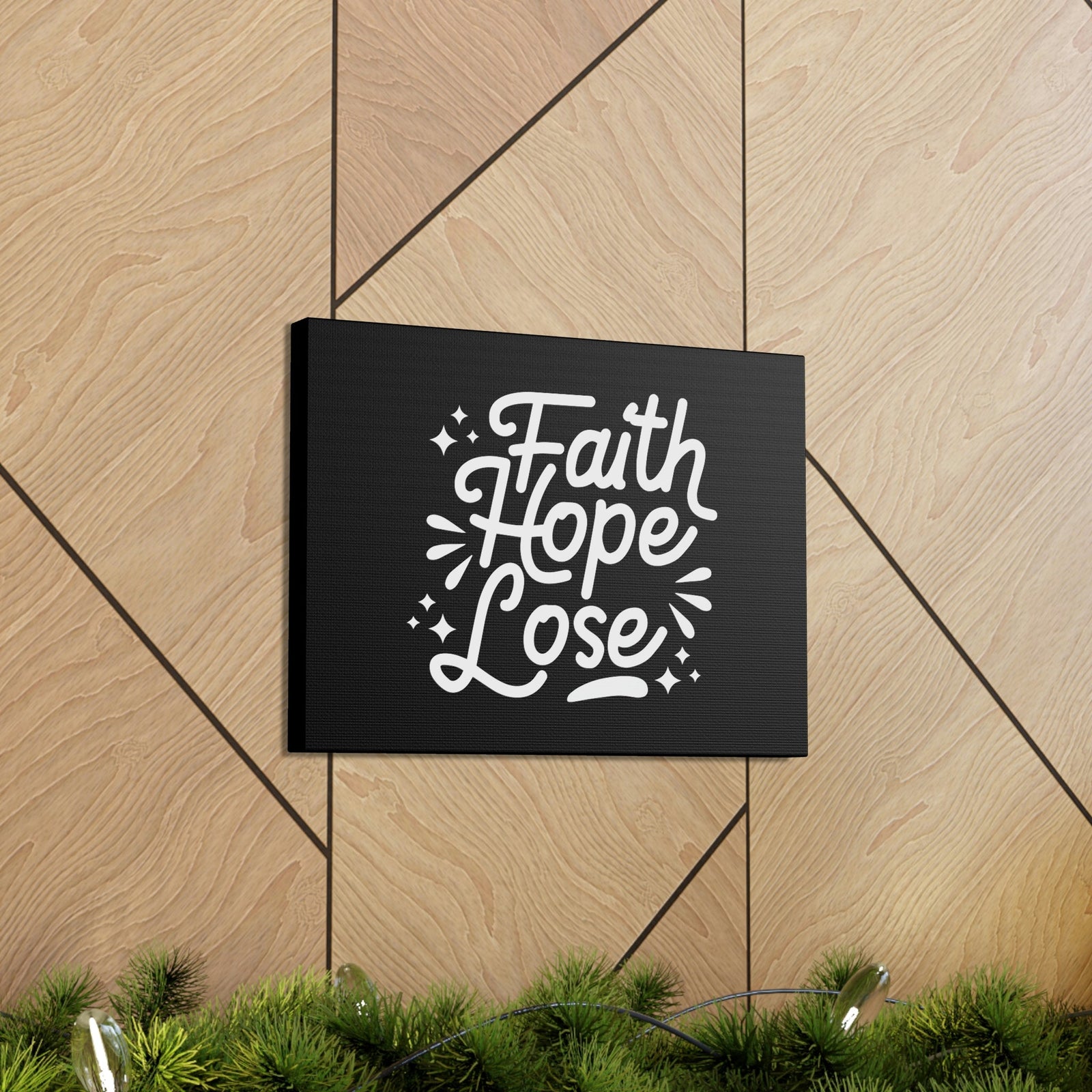 Scripture Walls Faith, Hope, Love 1 Corinthians 13:13 Black Christian Wall Art Bible Verse Print Ready to Hang Unframed-Express Your Love Gifts