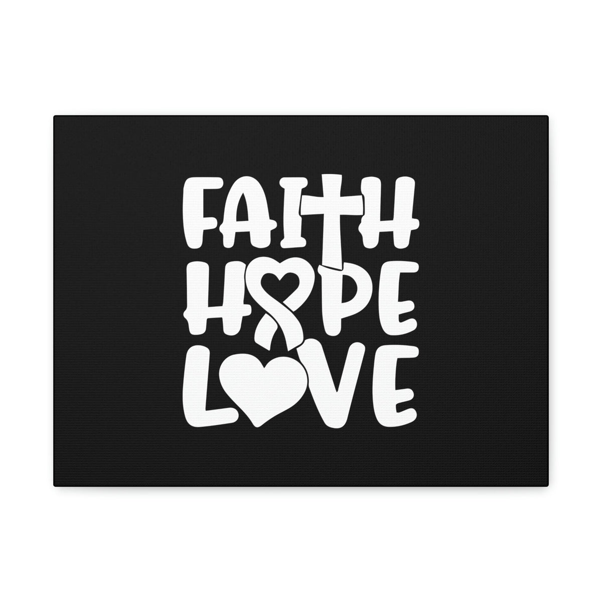Scripture Walls Faith, Hope, Love 1 Corinthians 13:13 Ribbon Christian Wall Art Bible Verse Print Ready to Hang Unframed-Express Your Love Gifts