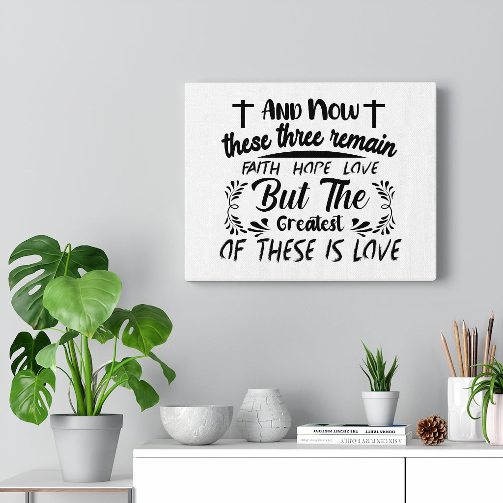 Scripture Walls Faith Hope Love Bible Verse Canvas Christian Wall Art Ready to Hang Unframed-Express Your Love Gifts
