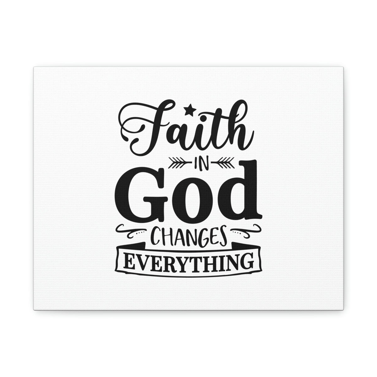 Scripture Walls Faith In God 2 Corinthians 5:17 White Arrow Christian Wall Art Bible Verse Print Ready to Hang Unframed-Express Your Love Gifts