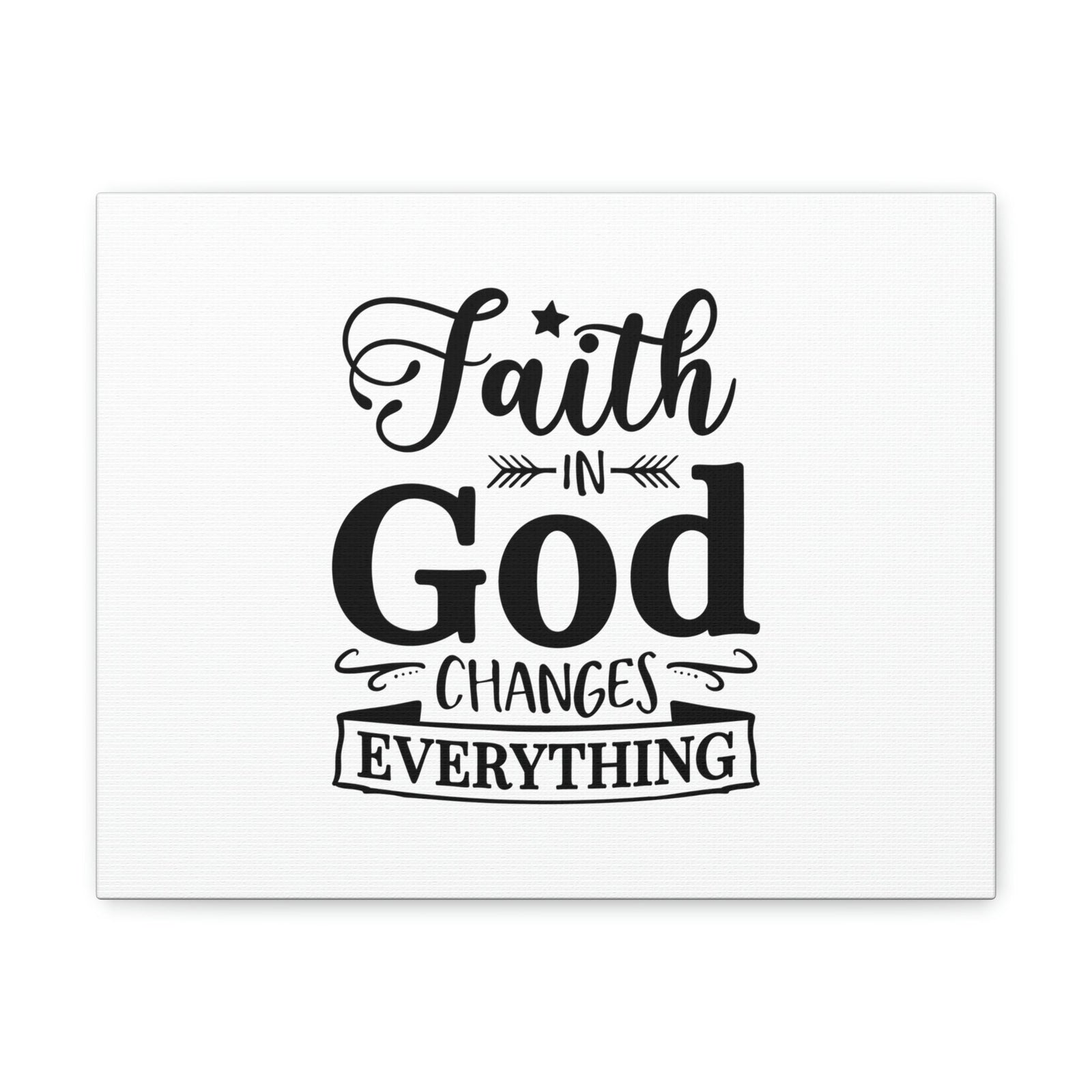 Scripture Walls Faith In God 2 Corinthians 5:17 White Arrow Christian Wall Art Bible Verse Print Ready to Hang Unframed-Express Your Love Gifts