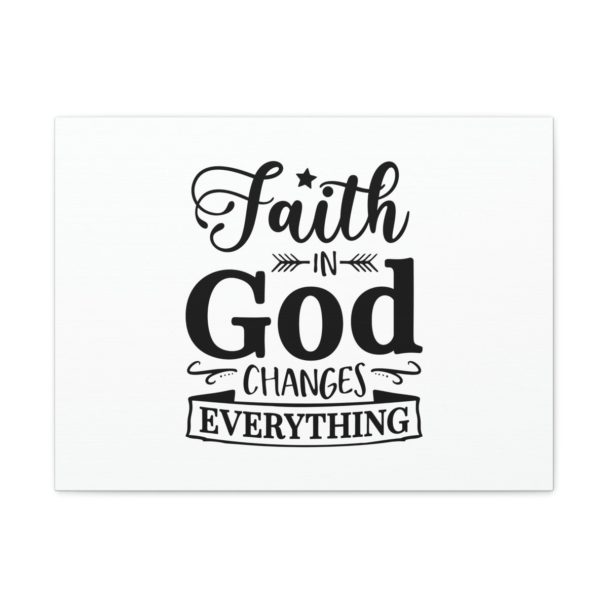 Scripture Walls Faith In God 2 Corinthians 5:17 White Arrow Christian Wall Art Bible Verse Print Ready to Hang Unframed-Express Your Love Gifts