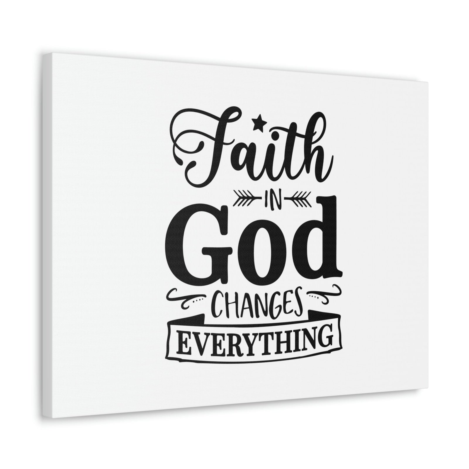 Scripture Walls Faith In God 2 Corinthians 5:17 White Arrow Christian Wall Art Bible Verse Print Ready to Hang Unframed-Express Your Love Gifts