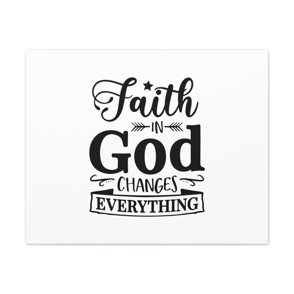 Scripture Walls Faith In God 2 Corinthians 5:17 White Arrow Christian Wall Art Bible Verse Print Ready to Hang Unframed-Express Your Love Gifts