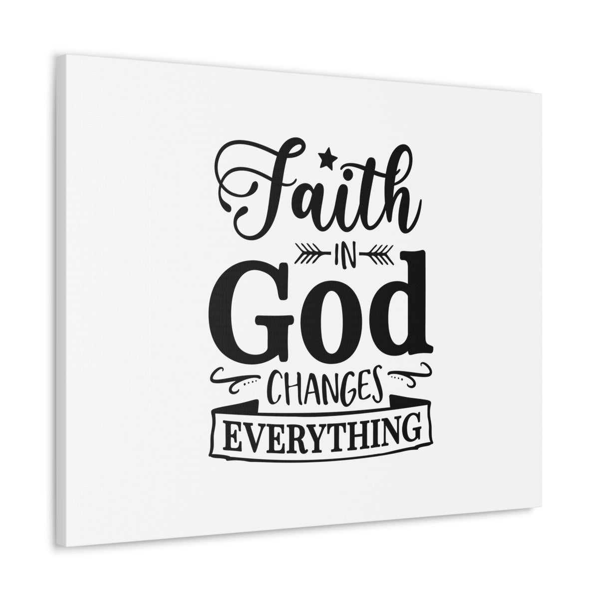 Scripture Walls Faith In God 2 Corinthians 5:17 White Arrow Christian Wall Art Bible Verse Print Ready to Hang Unframed-Express Your Love Gifts