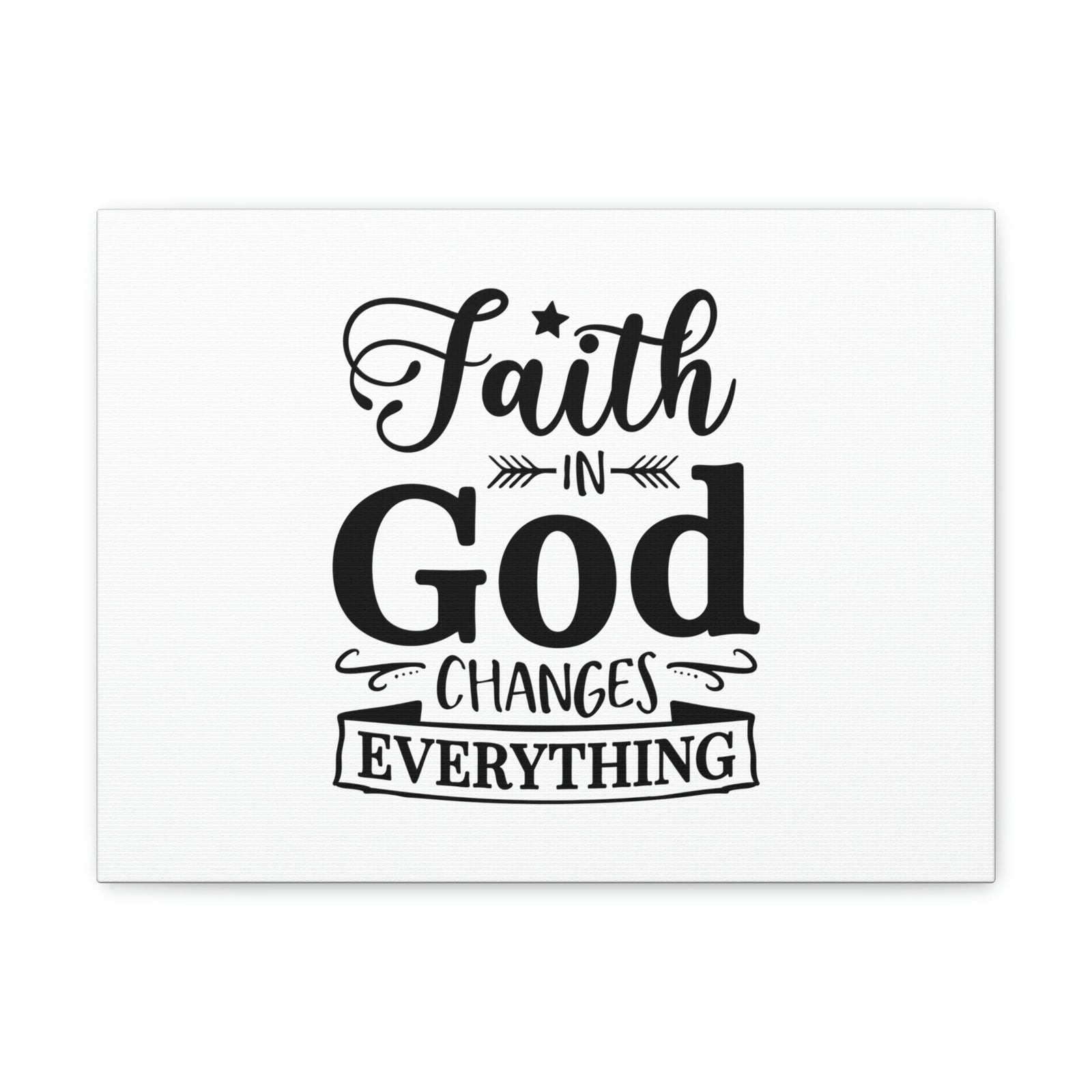 Scripture Walls Faith In God 2 Corinthians 5:17 White Arrow Christian Wall Art Bible Verse Print Ready to Hang Unframed-Express Your Love Gifts