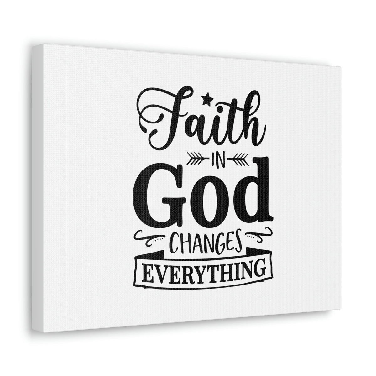 Scripture Walls Faith In God 2 Corinthians 5:17 White Arrow Christian Wall Art Bible Verse Print Ready to Hang Unframed-Express Your Love Gifts