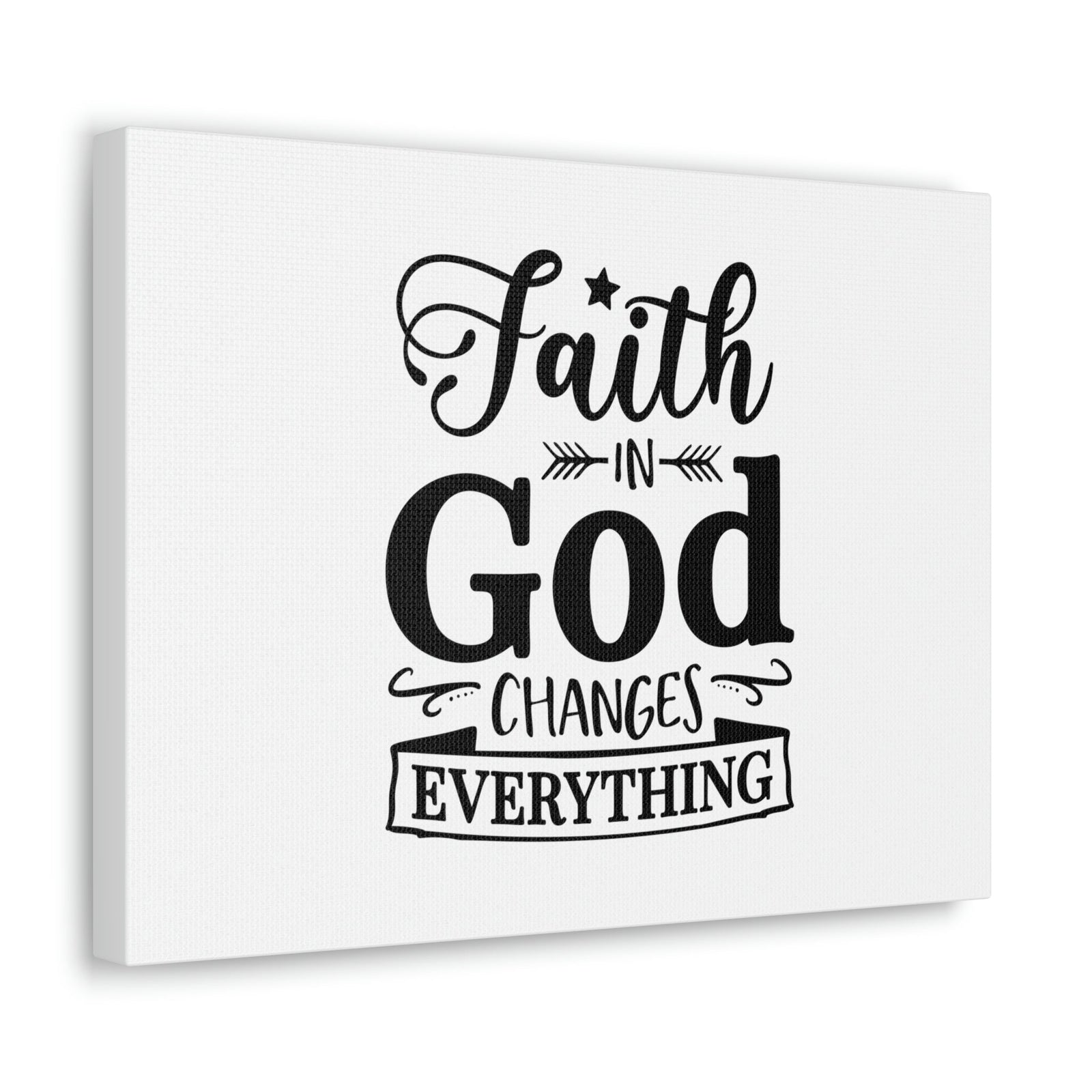 Scripture Walls Faith In God 2 Corinthians 5:17 White Arrow Christian Wall Art Bible Verse Print Ready to Hang Unframed-Express Your Love Gifts