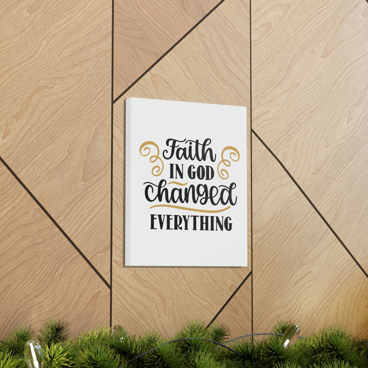 Scripture Walls Faith In God 2 Corinthians 5:7 Christian Wall Art Bible Verse Print Ready to Hang Unframed-Express Your Love Gifts