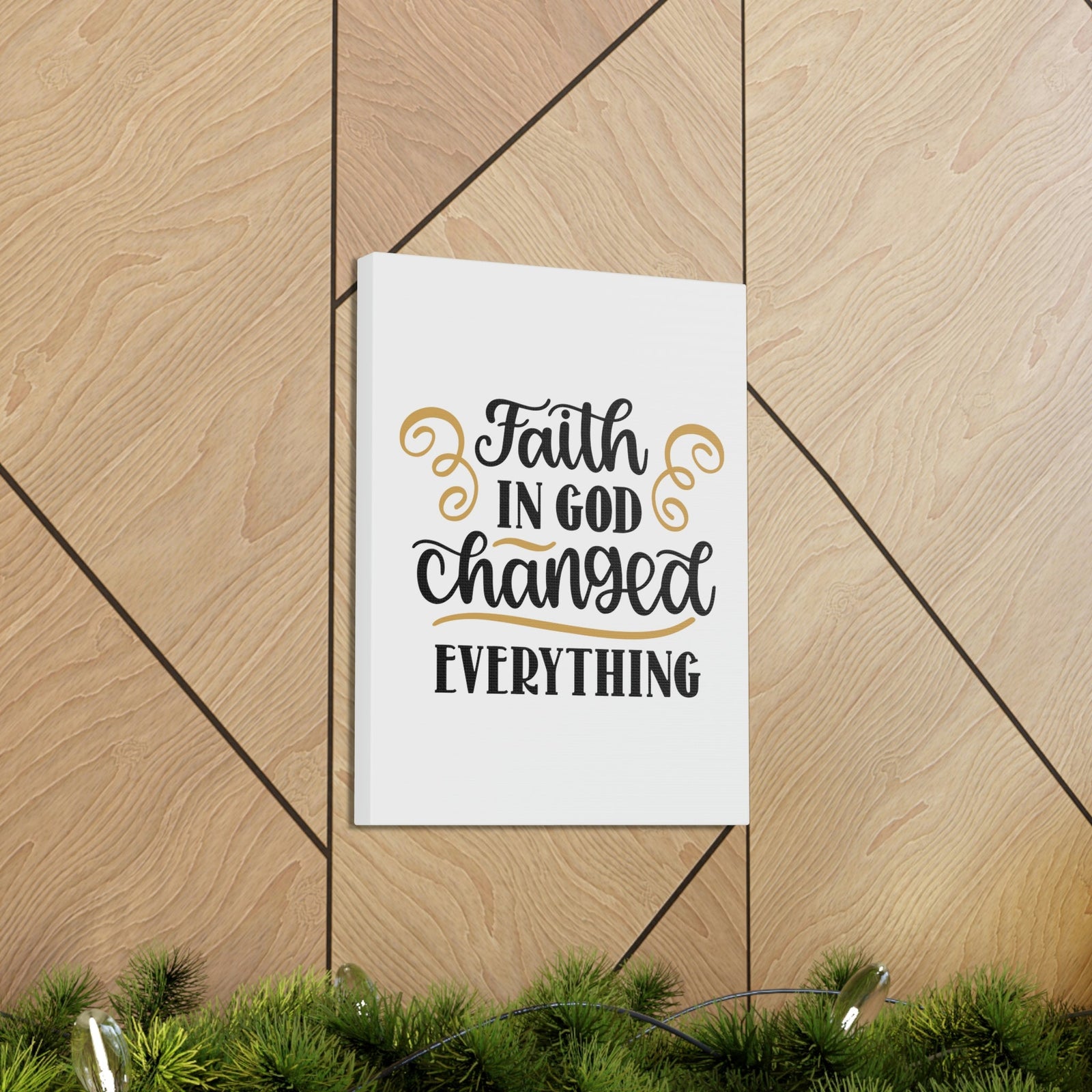Scripture Walls Faith In God 2 Corinthians 5:7 Christian Wall Art Bible Verse Print Ready to Hang Unframed-Express Your Love Gifts