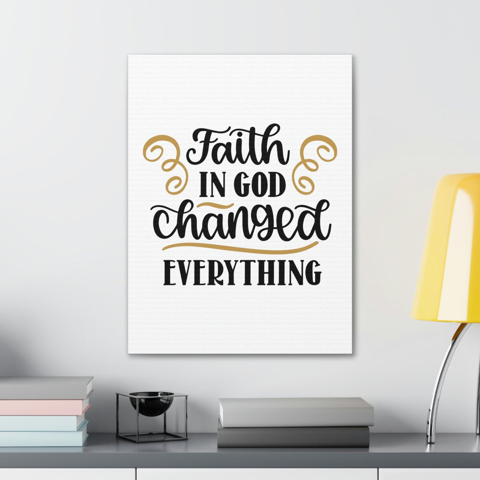 Scripture Walls Faith In God 2 Corinthians 5:7 Christian Wall Art Bible Verse Print Ready to Hang Unframed-Express Your Love Gifts